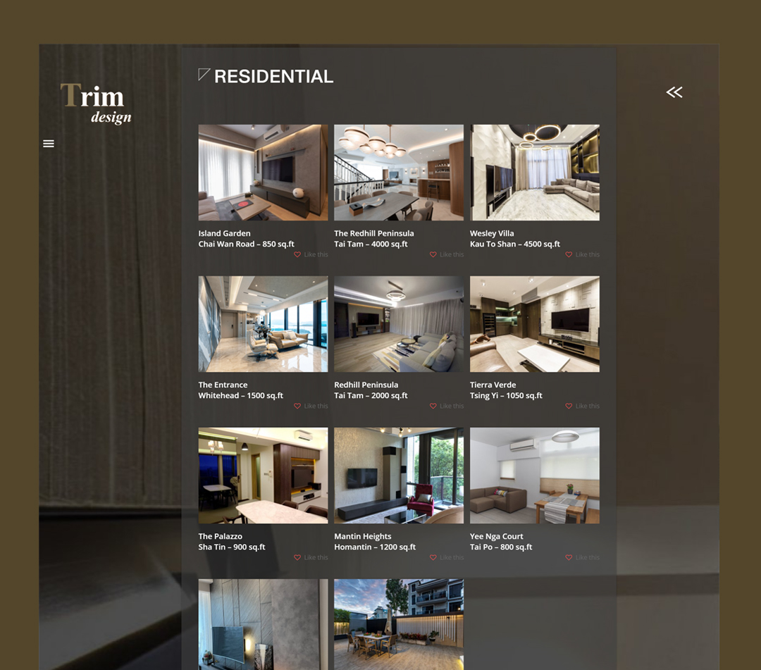 Our Projects - Trimdesign